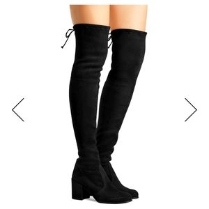 Stuart Weitzman Over The Knee Heeled Boots